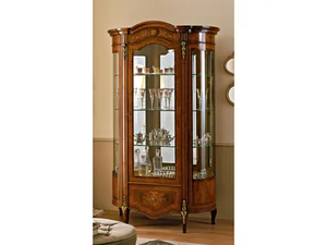 REGGENZA - Wood veneer display cabinet _ Barnini Oseo